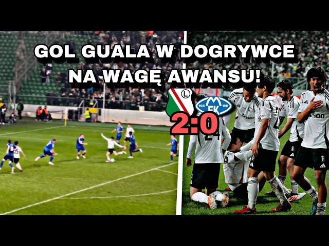 GOL GUALA W DOGRYWCE NA WAGĘ AWANSU! - Legia 2:0 Molde (13.03.2025) | Legia TV