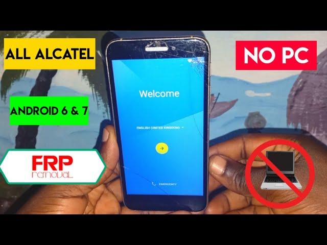 All Alcatel frp bypass Android 6, 7.0 2022/ALCATEL ( SHINE 5080X) Google Account Bypass|| Without Pc