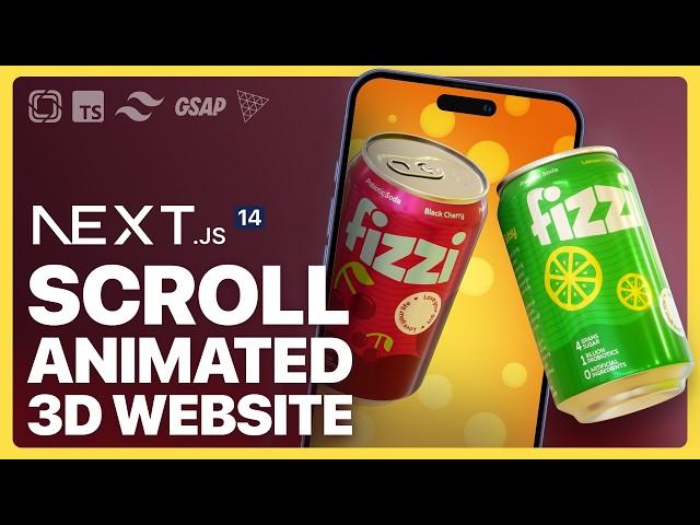 Build a 3D Ecommerce Landing Page with Next.js 14, GSAP, Three.js and Prismic - Full Course 2024