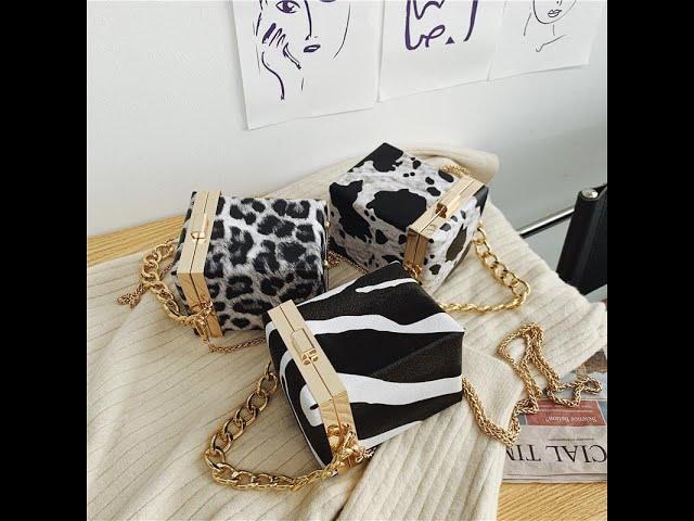 Luxury Animal Print Chain Bag#bags #handbags #trend #vlogger #youtubeindia #subscribe #trending