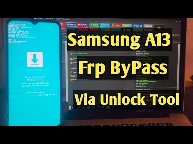 Samsung A13 Frp Bypass Via Unlock Tool