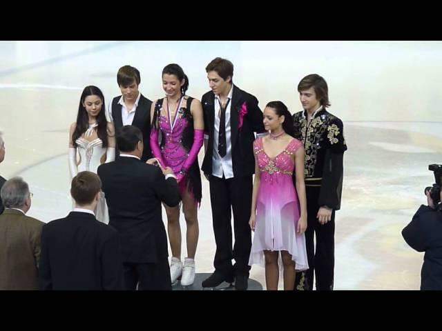 Russian Juniors 2010, Victory Ceremony Ice Dance