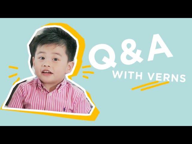 VernVerniece: Q&A With Baby Verns (Our 3 Year Old Brother!)