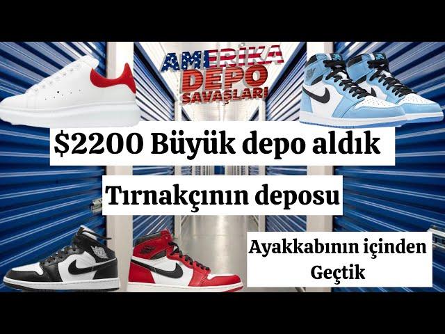 $2200 büyük depo aldık / ayakkabının içinden geçtik