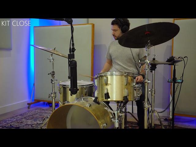 AEA R88 MKII ON DRUMS (7 POSITIONS & NO TALKING)