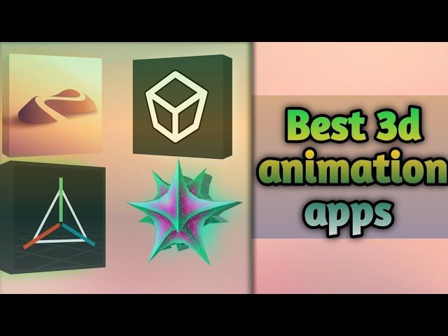 Top Best 3d Animation apps for Android devices #prisma3d #nomadsculpt