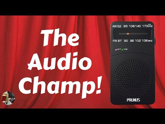 Prunus J-166 AM FM Version Portable Radio Review