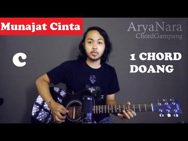 Chord Gampang (Munajat Cinta - The Rock) by Arya Nara (Tutorial Gitar) Untuk Pemula