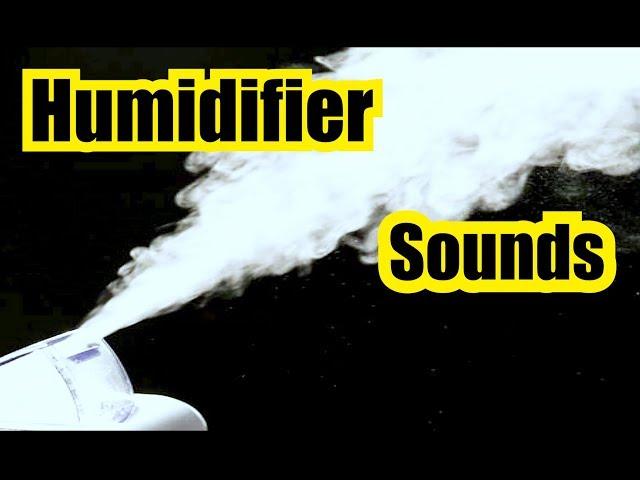 HUMIDIFIER SOUNDS for 13 HOURS of WHITE NOISE w BLACK SCREEN = SLEEP SOUNDS