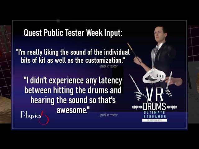 User Reviews - VR Drums Ultimate Streamer #vr