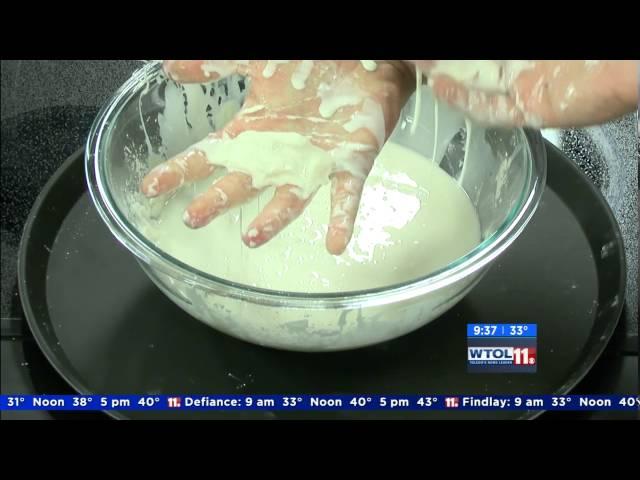 Oobleck the non-newtonian substance