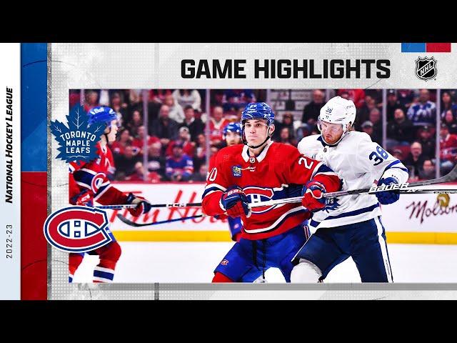 Maple Leafs @ Canadiens 10/12 | NHL Highlights 2022