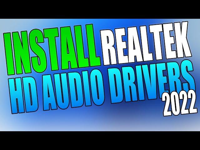 Download & Install Realtek HD Audio Drivers In Windows 10