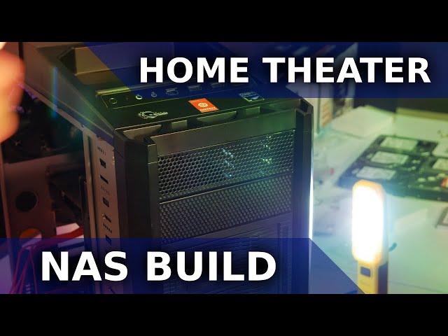 DIY Home Theater NAS | Plex Media Server Build! | 21TB of STORAGE!