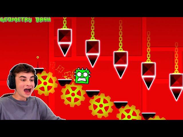 ПРОШЁЛ 3 INSANE УРОВНЯ С ПЕРВОЙ ПОПЫТКИ!  Geometry Dash