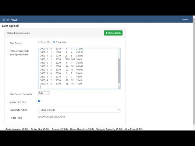 Convert Excel files to database