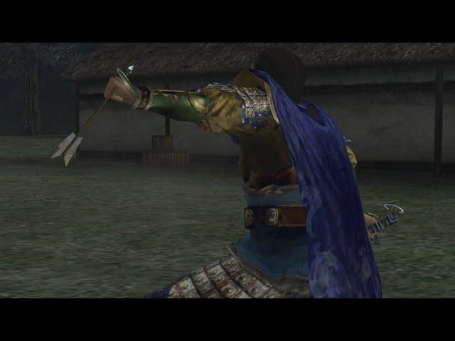 Xiahou Dun Loses an Eye Cutscene | Battle of Xiapi | Dynasty Warriors 4 (Hyper)