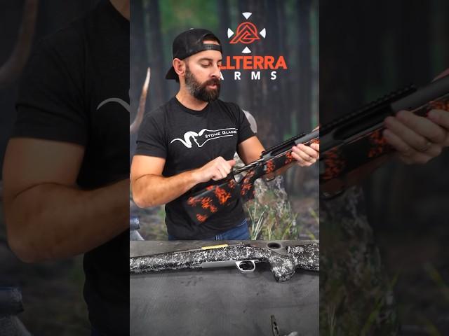 AllTerra Bolt Stop / Bolt Release Button Design #customrifle #huntingrifle #precisionrifle #design