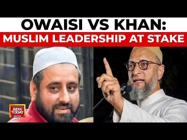 AIMIM's Asaduddin Owaisi and AAP's Amanatullah Khan Engage in Fierce War of Words | Delhi Polls