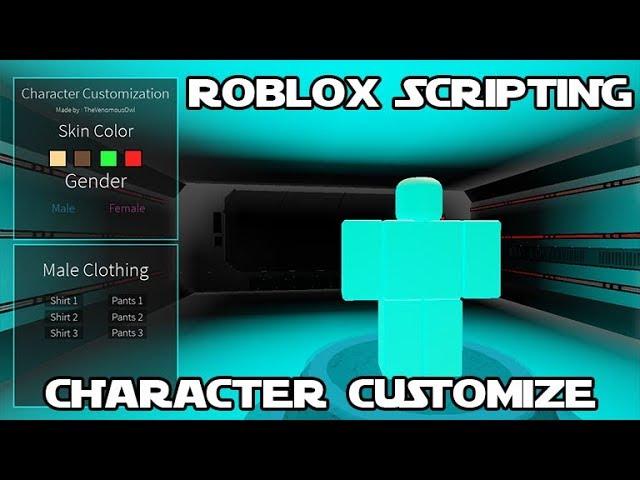 [PART 1] Roblox Scripting - Character Customization! FILTERING ENABLED!