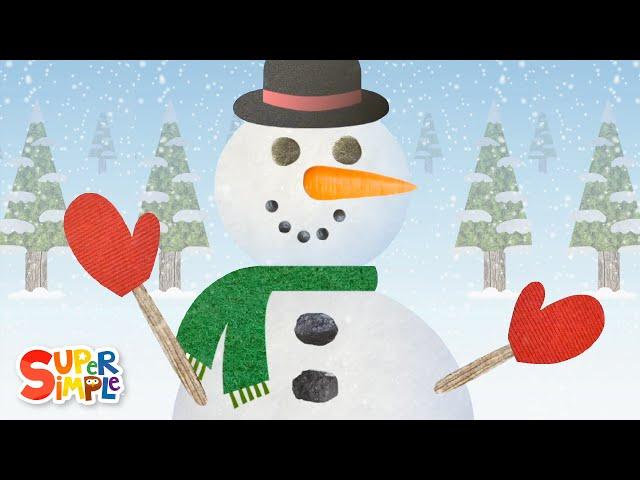 I'm A Little Snowman | Super Simple Songs | Winter Song For Kids