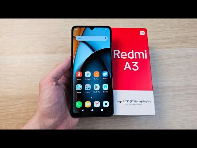 XIAOMI REDMI A3 - ТОП ДИЗАЙН, НО СЛАБАЯ НАЧИНКА!