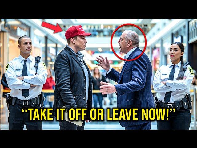 Mall Manager Kicks Out Elon Musk Over MAGA Hat, But What Happens Next Leaves Everyone Speechless