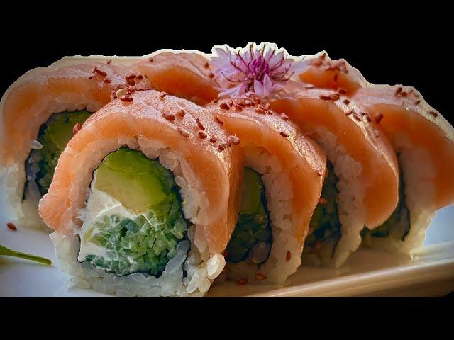 Филадельфия ролл!!! Как приготовить ролл Филадельфия.Philadelphia roll !