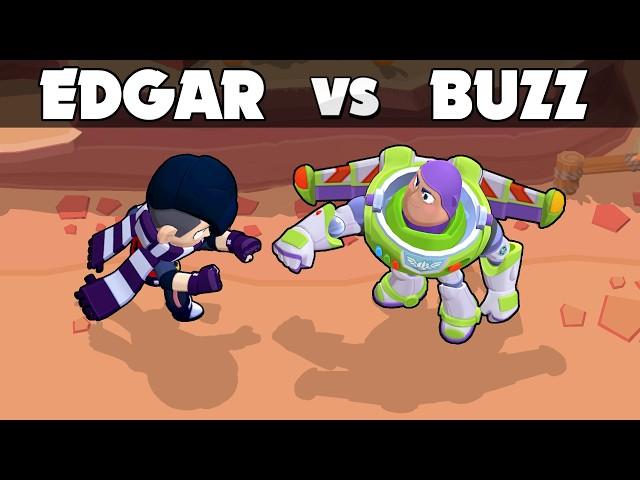 Edgar vs Buzz ⭐ Brawl Stars X Toy Story