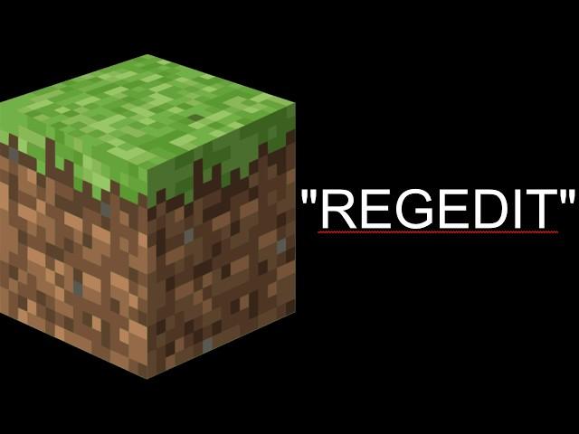 The truth about "Regedit" for Minecraft