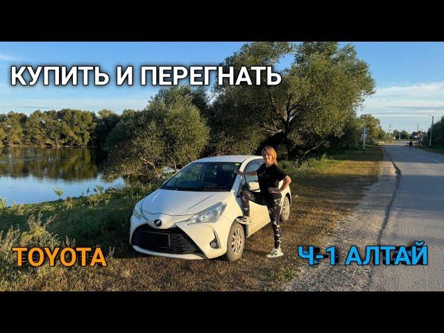 ПОКУПКА И ПЕРЕГОН В ОДНОГО. ВЛАДИВОСТОК - КРАСНОДАР TOYOTA VITZ .