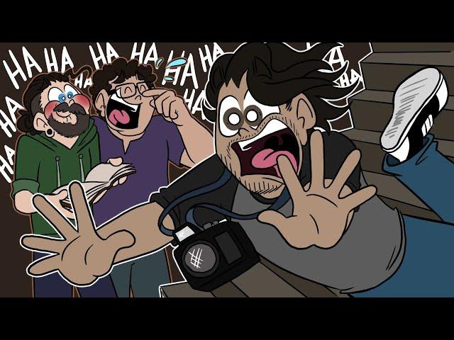 PHASMOPHOBIA ANIMATED - Markiplier, Jacksepticeye, Muyskerm and LordMinion777