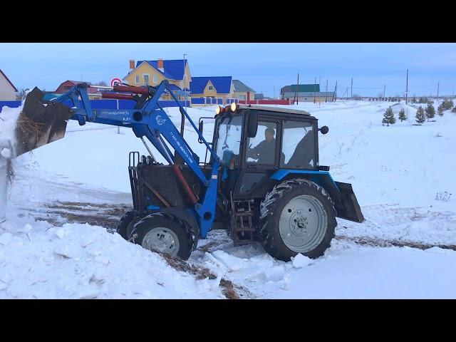 Погрузчик ПКУ-0,8 | Подготовка к весеннему паводку | ООО "СДСМ"