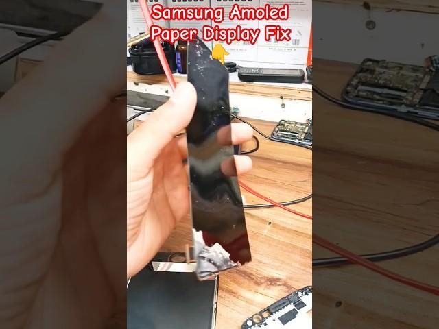 Samsung Amoled Paper Display broken glass Replace #Mobile2service#Shorts#Viral#trending#Youtube#fix