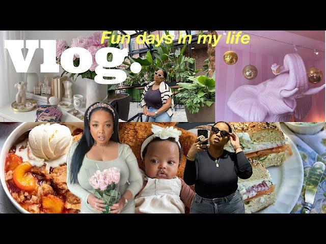 VLOG: Fun days in my life (Overcoming fears, hauls, trying new recipes, lunch date & more)