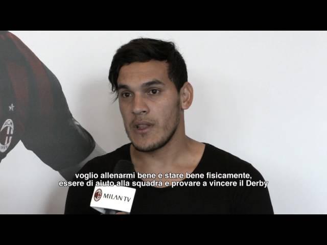 Gustavo Gomez: a first taste of Milan