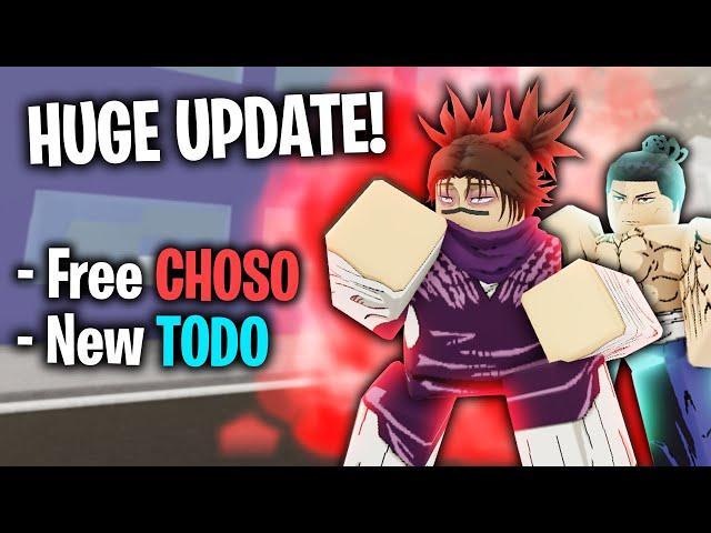 FREE CHOSO & NEW TODO UPDATE! | Jujutsu Shenanigans