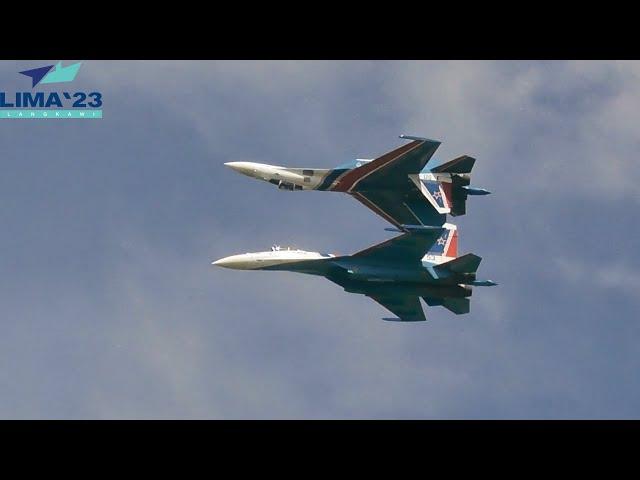 Russian Knights Sukhoi Su-35S At LIMA Langkawi 2023