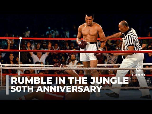 Rumble in the Jungle anniversary: 50 Years since Muhammad Ali beat George Foreman