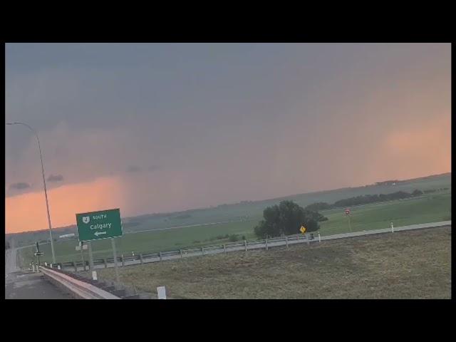 Haig Dickson Intercepts Active Lightning Storm, South Calgary, July 3, 2021