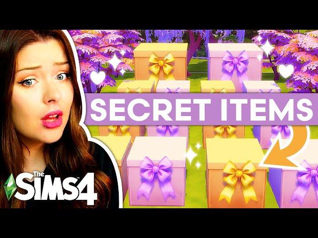 Using MYSTERY ITEMS to Build a House in The Sims 4?? Build Challenge