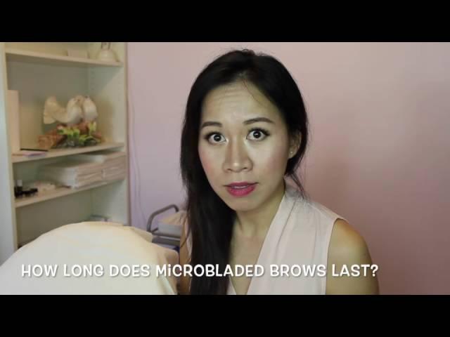 3D MICROBLADING Eyebrows : How long do they last?