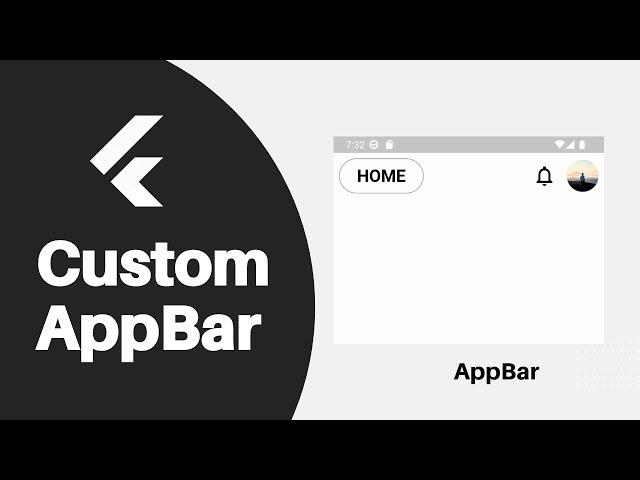 Creating a Custom App Bar in Flutter - Flutter Tutoria | Flutter Appbar | Umairdev