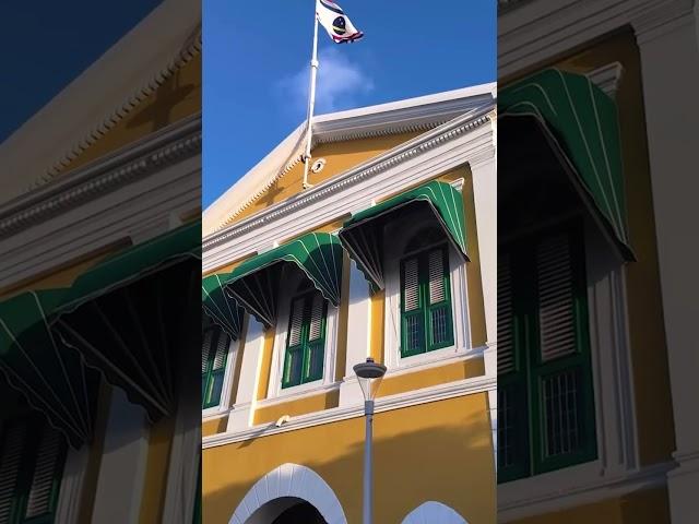 Fort Amsterdam, Curaçao’s oldest building, dates back to 1635.