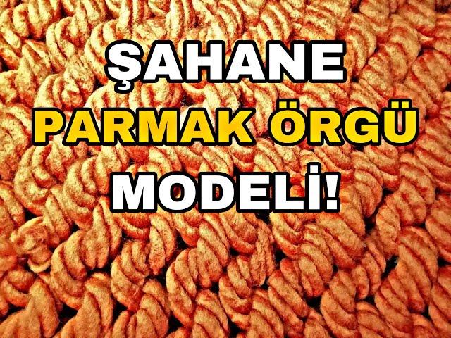 HERKESİN ÖREBİLECEĞİ ŞAHANE PARMAK ÖRGÜ MODELİ