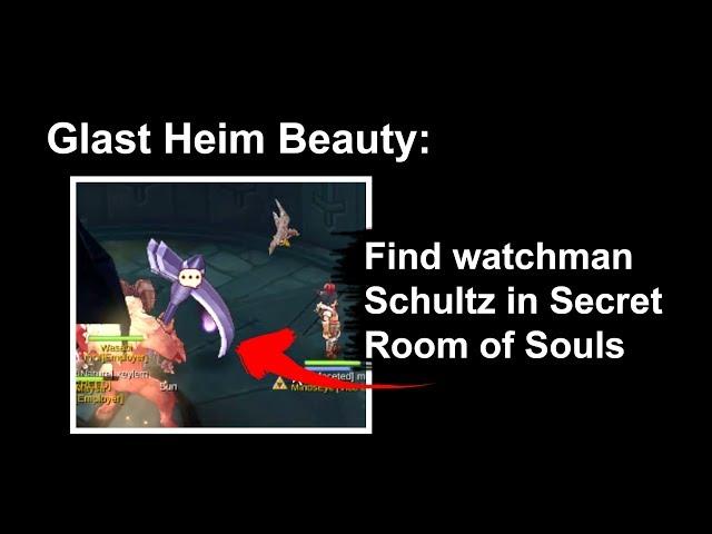 Ragnarok Eternal Love - Find Watchman Schultz in Secret Room of Souls