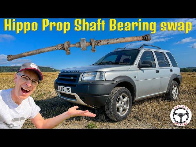 Freelander Prop Shaft Bearing change - Has the grinding stopped?