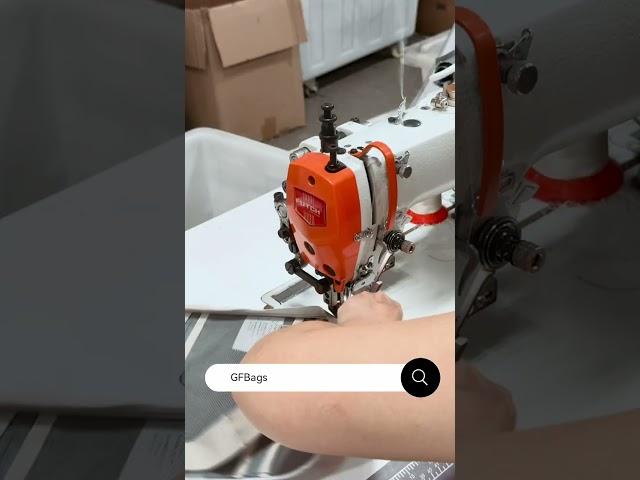  No Leaks Allowed – Sewing on the Waterproof Zipper #bagfactory #gfbags #sewing #fyp #stitching