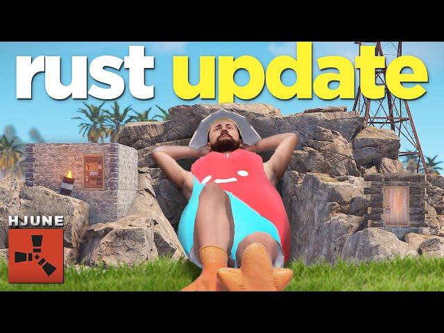 the fastest snowball on rust's new update...