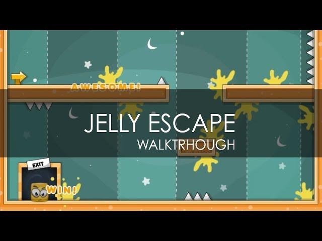 Jelly Escape Walkthrough - All Levels [1-21] - All Stars Collected